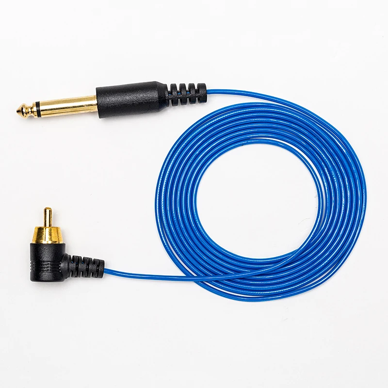 

Tattoo Clip RCA/DC Silicone Thread Cord High Quality Steel Hook Line Soft Tattoo Cable for Tattoo Machine Gun Power Supply Wire