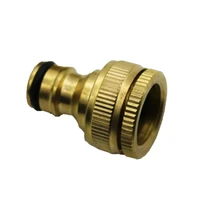 1pc pure brass faucets standard connector washing machine gun quick connect fitting pipe connections 12 34 16mm ho