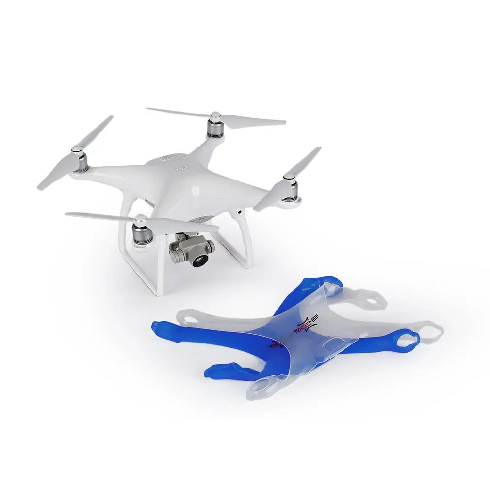 

Clear & Blue ACEHE Silicone Fuselage Protective Cover Case FOR DJI Phantom 4