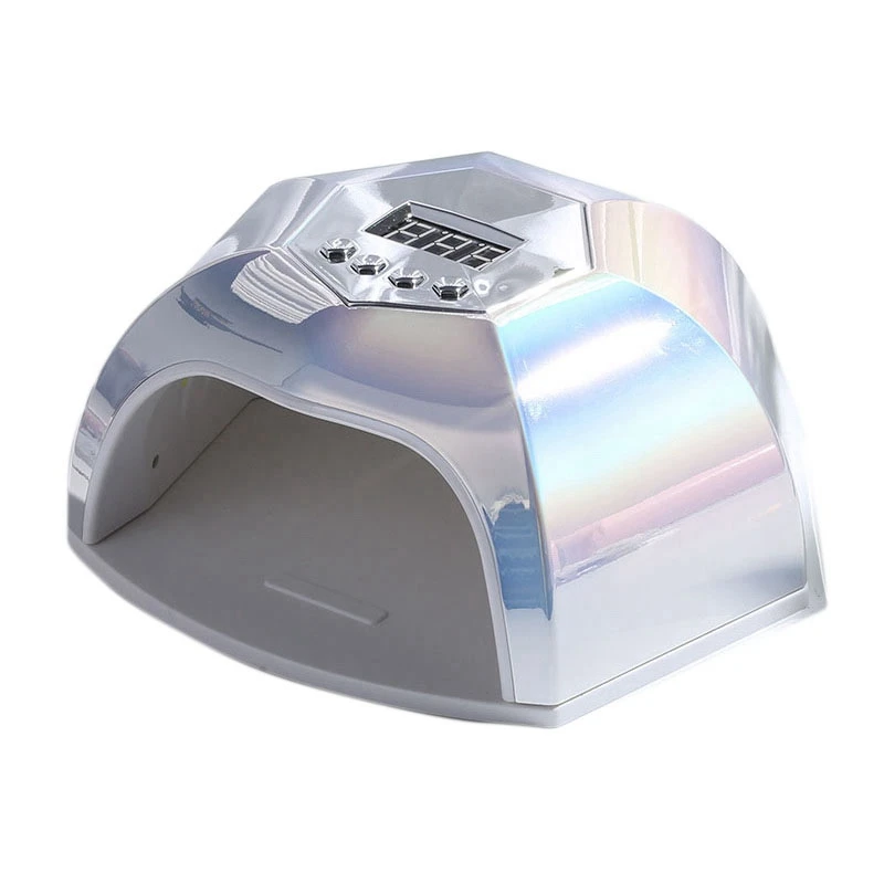 

Nail Dryer Smart Sensor for Gels Polishes Nail Light Curing Nail Lamp with 4 Timer Setting EU Plug Silver