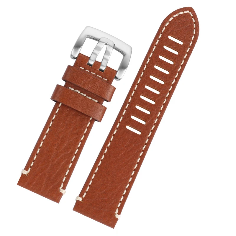 Подходит для часов Blancpain пятьдесят fathoms из натуральной кожи с 5000 5015 5200 головным