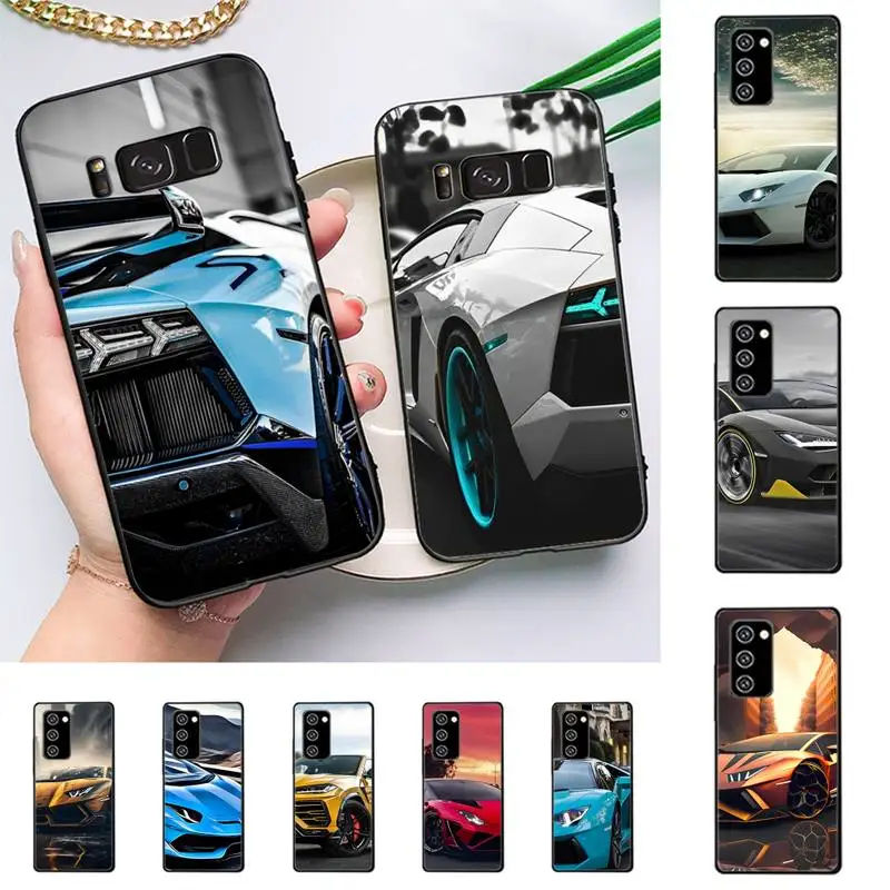 

L-Lambores SPORT CAR Phone Case For Samsung Galaxy J4 plus J6 J5 J72016 J7prime cover for J7Core J6plus