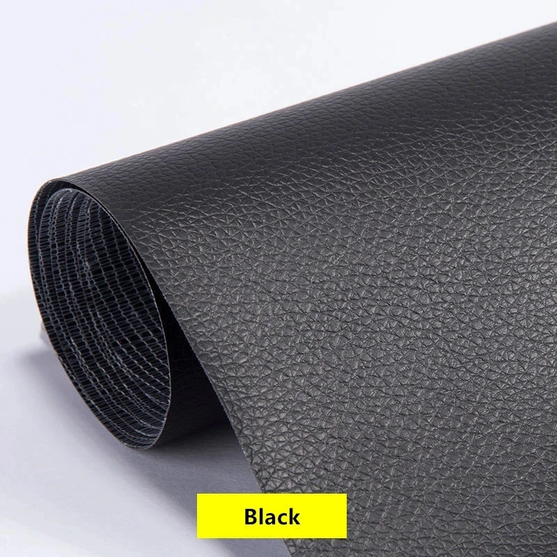 Synthetic leather fabric Self-adhesive Patch For Stick on Sofa Repair 50x70cm 1 Roll Subsidies DIY Patches Sticky Accessories images - 6