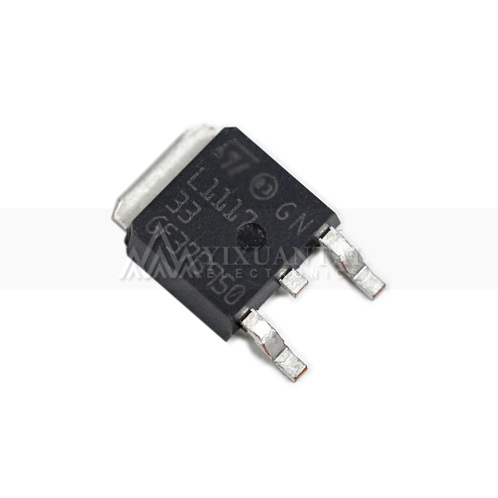 10 шт./лот Новинка LD1117DT33TR LD1117DT33T LD1117DT33 маркировка: L111733 IC REG LINEAR 3,3 В мА DPAK TO252 оригинал