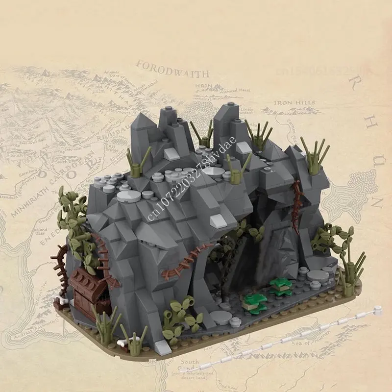 

599PCS MOC The Rings Movie The Steep Maze Building Blocks Technology Bricks DIY Assembly Model Collection Toys Xmas Kids Gifts