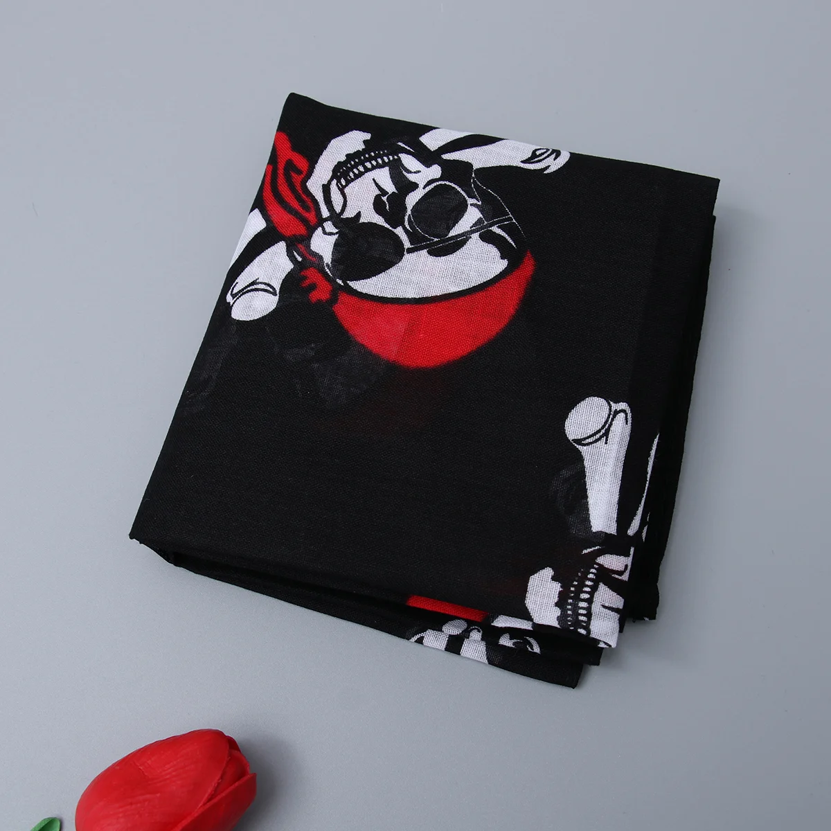 

6pcs Handkerchief Soft Comfortable Pirate Cotton Handkerchief Headcloth Bandana for Boys Adults