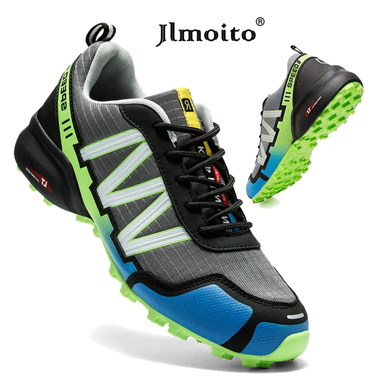 

Men Waterproof Cycling Shoes Mountain Road Bicycle Shoes Flat Lockless Trekking Bike Sneakers SPD Non-slip Motorcycle Shoes Male