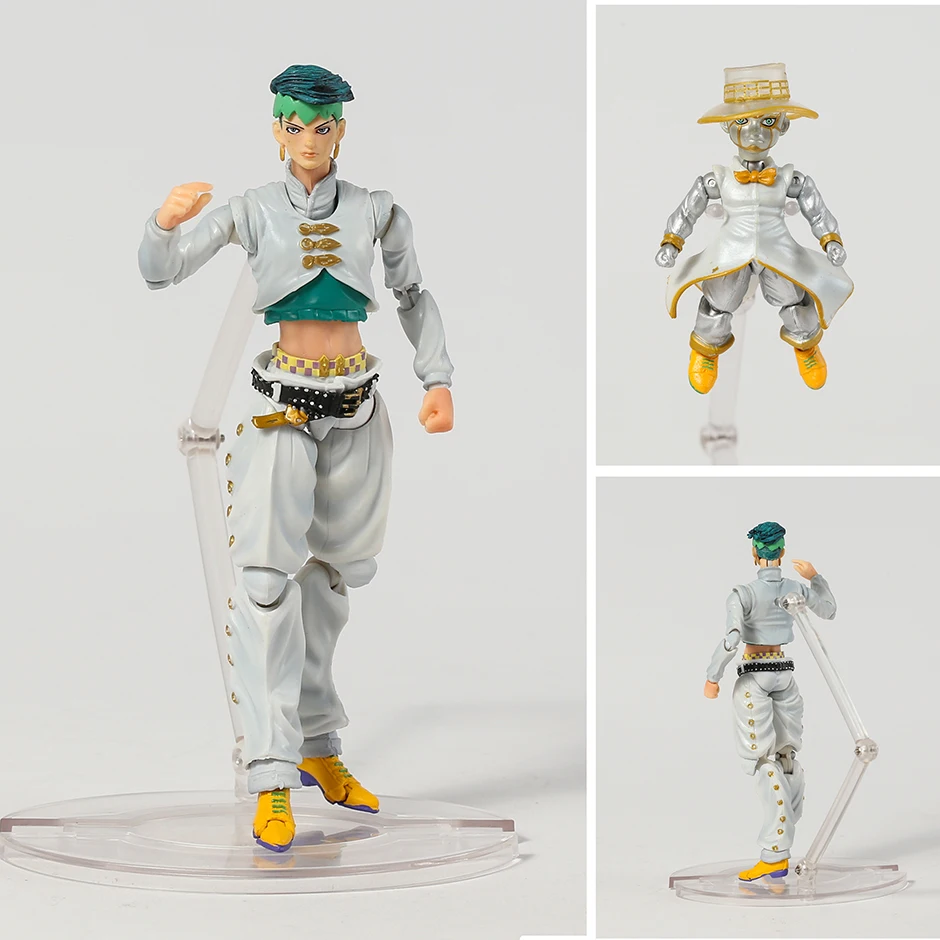 

JoJo's Bizarre Adventure Kishibe Higashikata Jotaro Dio Buccellati Action Figurine Collection Model Toy