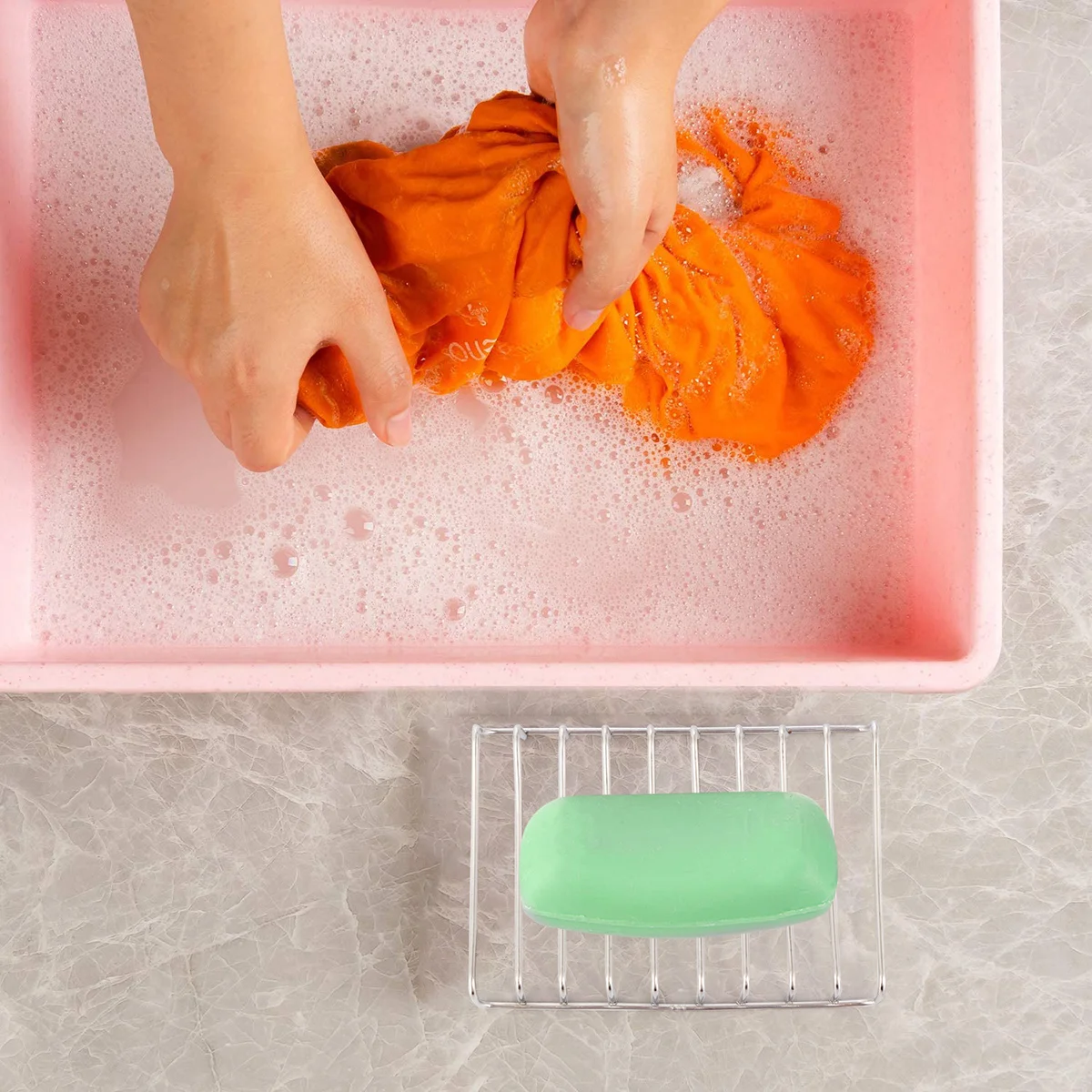 

1 шт., съемный держатель для мыла, из нержавеющей стали