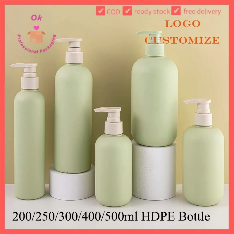 Пластиковые бутылки с насосом HDPE 200/250/300/400 мл