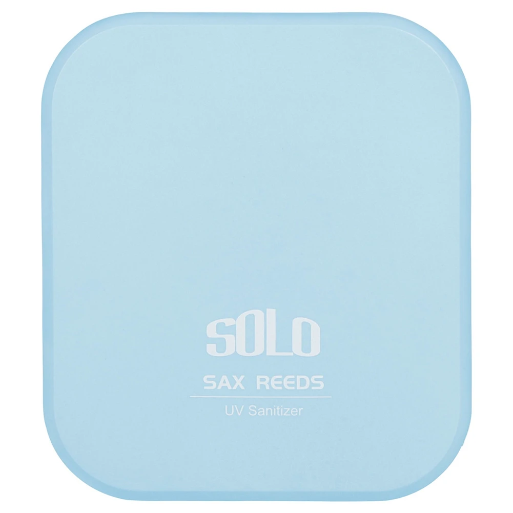 

SOLO Saxophone Clarinet Reed UV Disinfection Box Musical Instrument Portable Storage Box,Blue