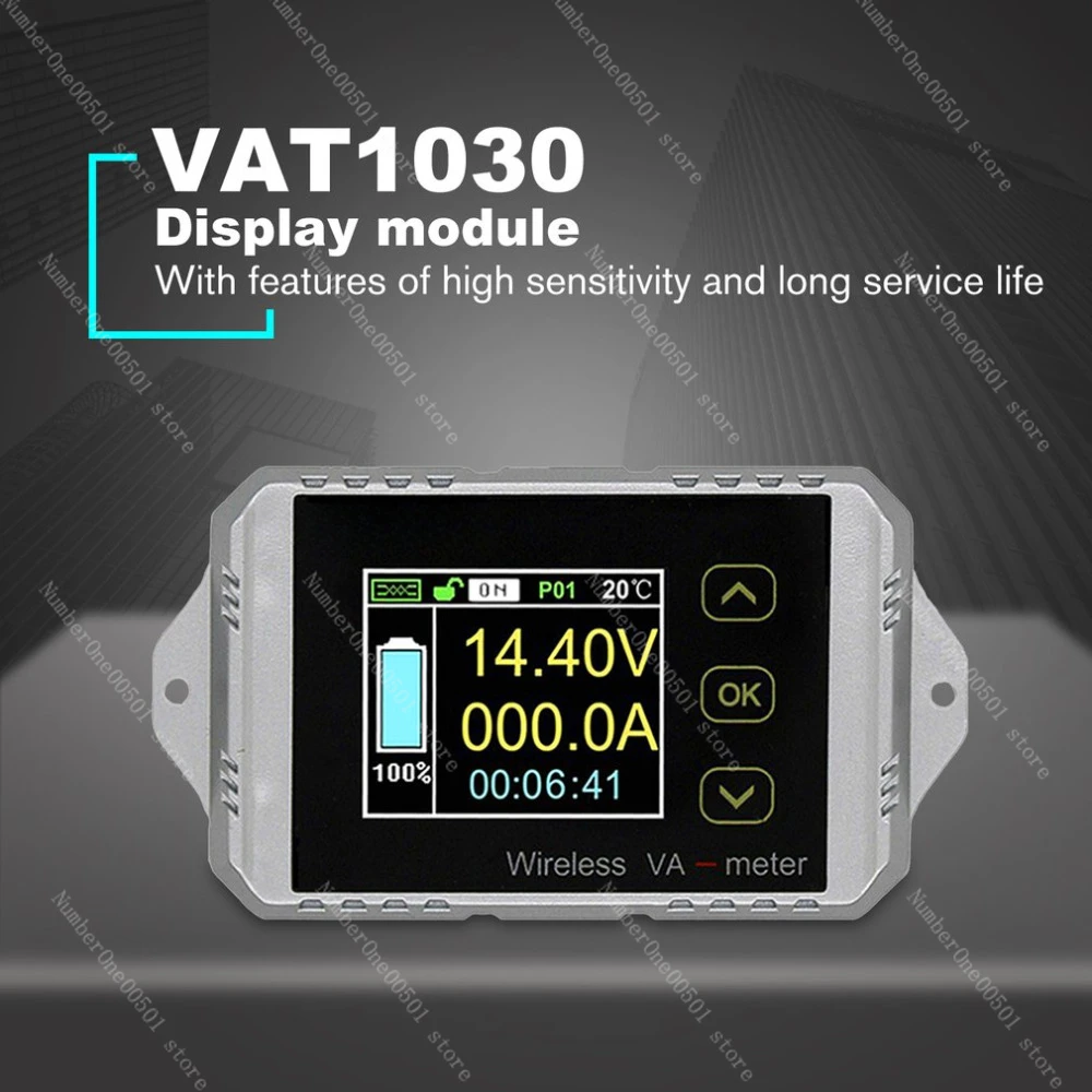 Беспроводной измеритель напряжения и тока VAT1030 100 в 30 А модуль мониторинга