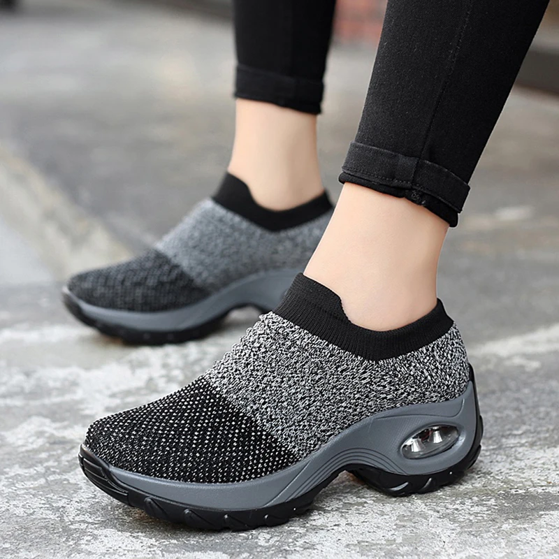 

Women Walking Shoes Breathable Casual Shoes Outdoor Light Weight Sports Shoes Walking Casual Sneakers Tenis Feminino Shoes