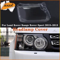 jeazea for land rover range rover sport 2010 2013 rear front side lights headlight cover car tail lamp lens brake lights shell