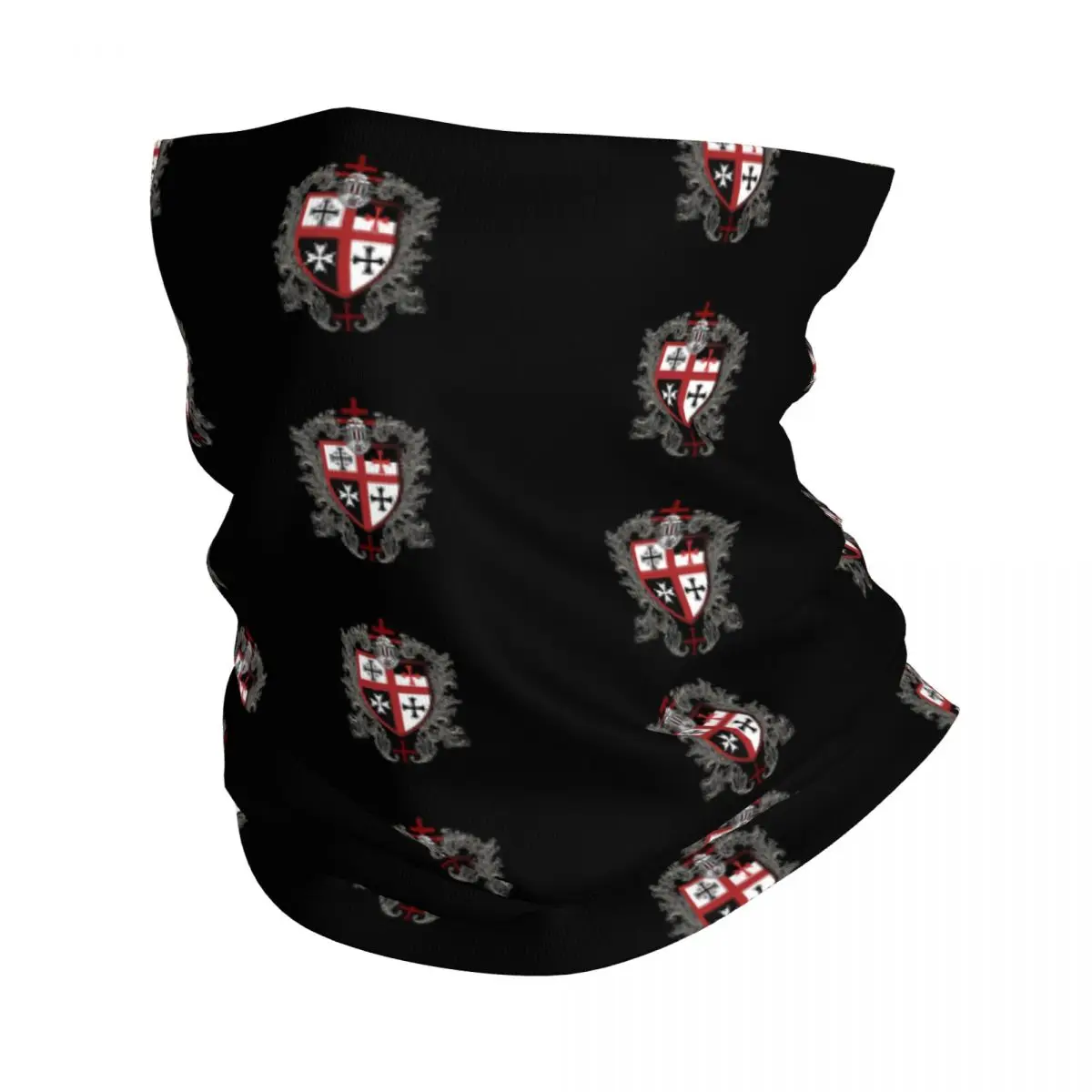 

Knights Templar Cross Shield Symbol Bandana Neck Cover Printed Balaclavas Wrap Scarf Face Mask Running Unisex Adult All Season