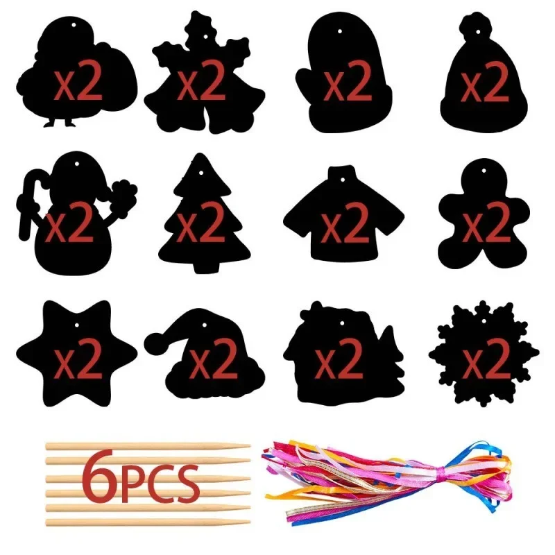 Рождественские скретч-карты с Сантой Клаусом