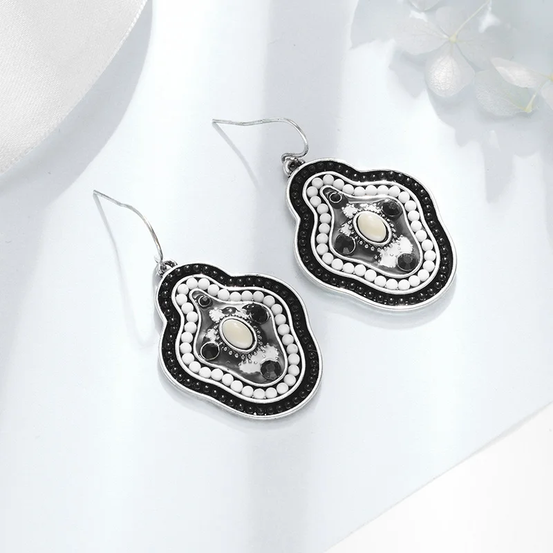 Новые богемные серьги винтажные ювелирные изделия висячие для женщин с бусинами