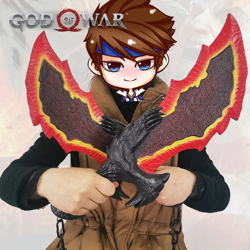 

Оружие бога войны, искусственная кожа, материал высокого качества, катана, меч, оружие, аниме, игрушки для детей, подарок