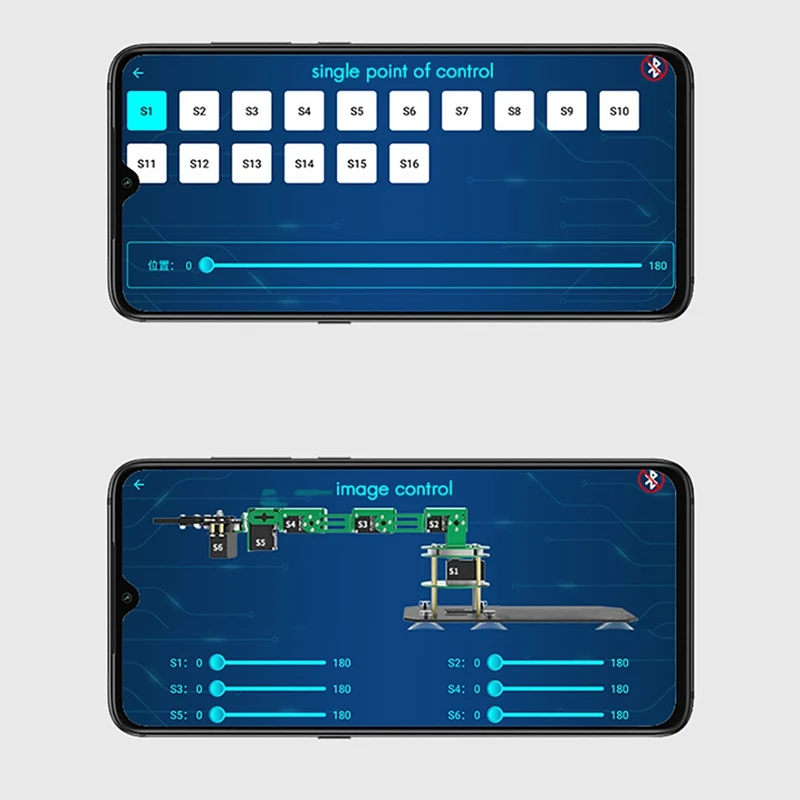 16-контактная плата драйвера сервопривода + модуль Bluetooth 4 0 разработка робота