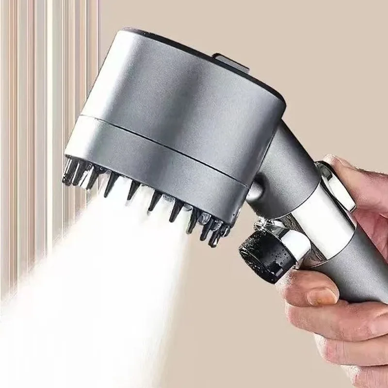 

Three Speed Adjustment Bathroom Shower Filter Shower Head Adjustable Shower Nozzle Bathing Shower Head Suit Sturdy And Durable