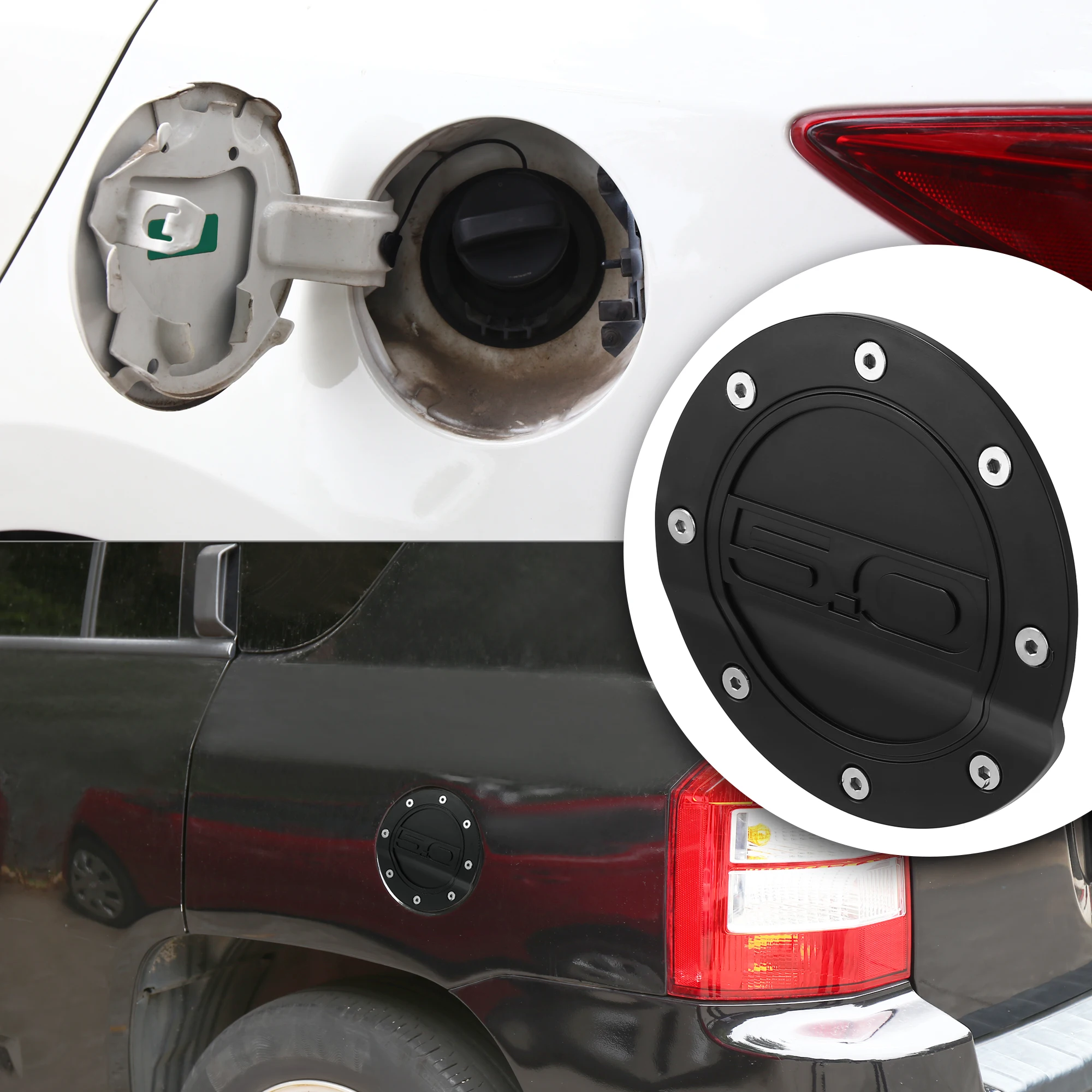 X Autohaux топливный наполнитель газовая крышка двери комплект из 1 черного для Ford for