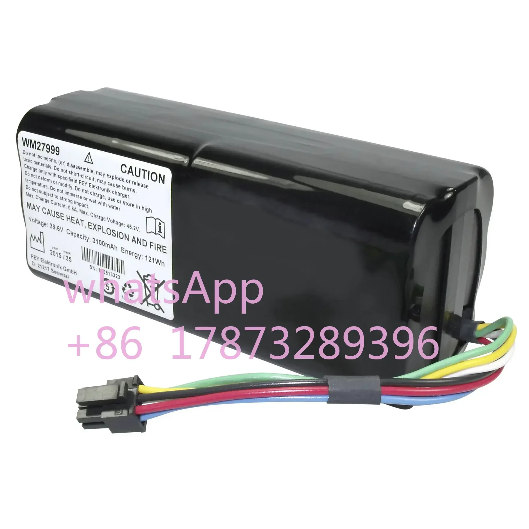 Сменный аккумулятор 39 6 В 3100 мАч для Fabricante WEINMANN VENTI logic LS WM27999 WM15876 WM27929 литий-ионный