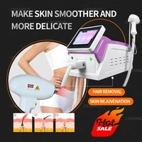 dls 3 wavelength 755nm 808nm 1064nm machine skin care face body cooling 808 diode laser hair removal machine ce approved