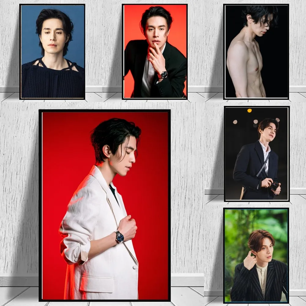 Korean Celebrity Lee Dong Wook Poster Wall Art Home Decor Room Digital Painting Living Restaurant Kitchen