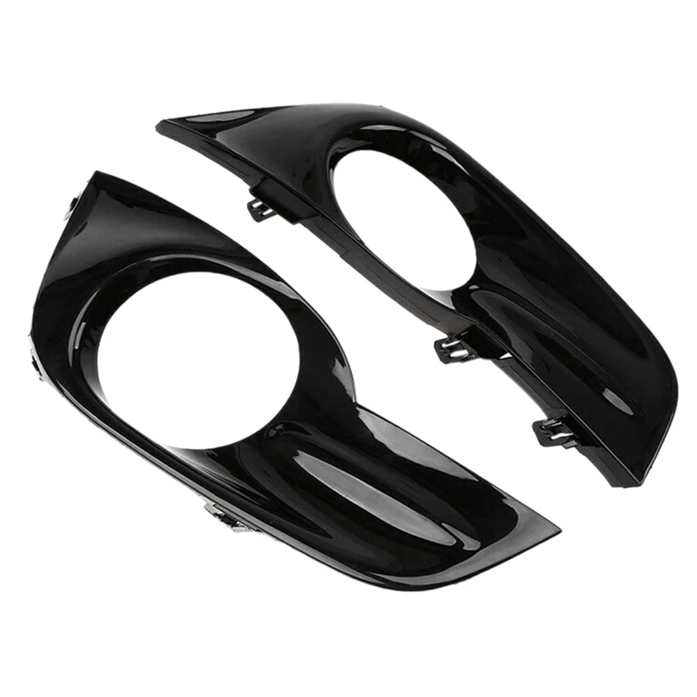 

For Nissan Altima Sedan 2012 2013 2014 2015 Black Front Bumper Fog Light Bezel Cover