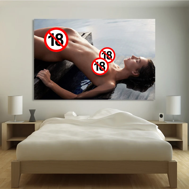 Эротическая модель сексуальная девушка Nudes художественное настенное искусство