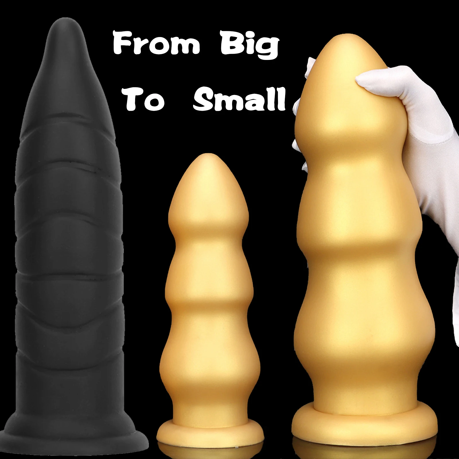 3 огромные анальные шарики большой фаллоимитатор силиконовая Натяжная Анальная