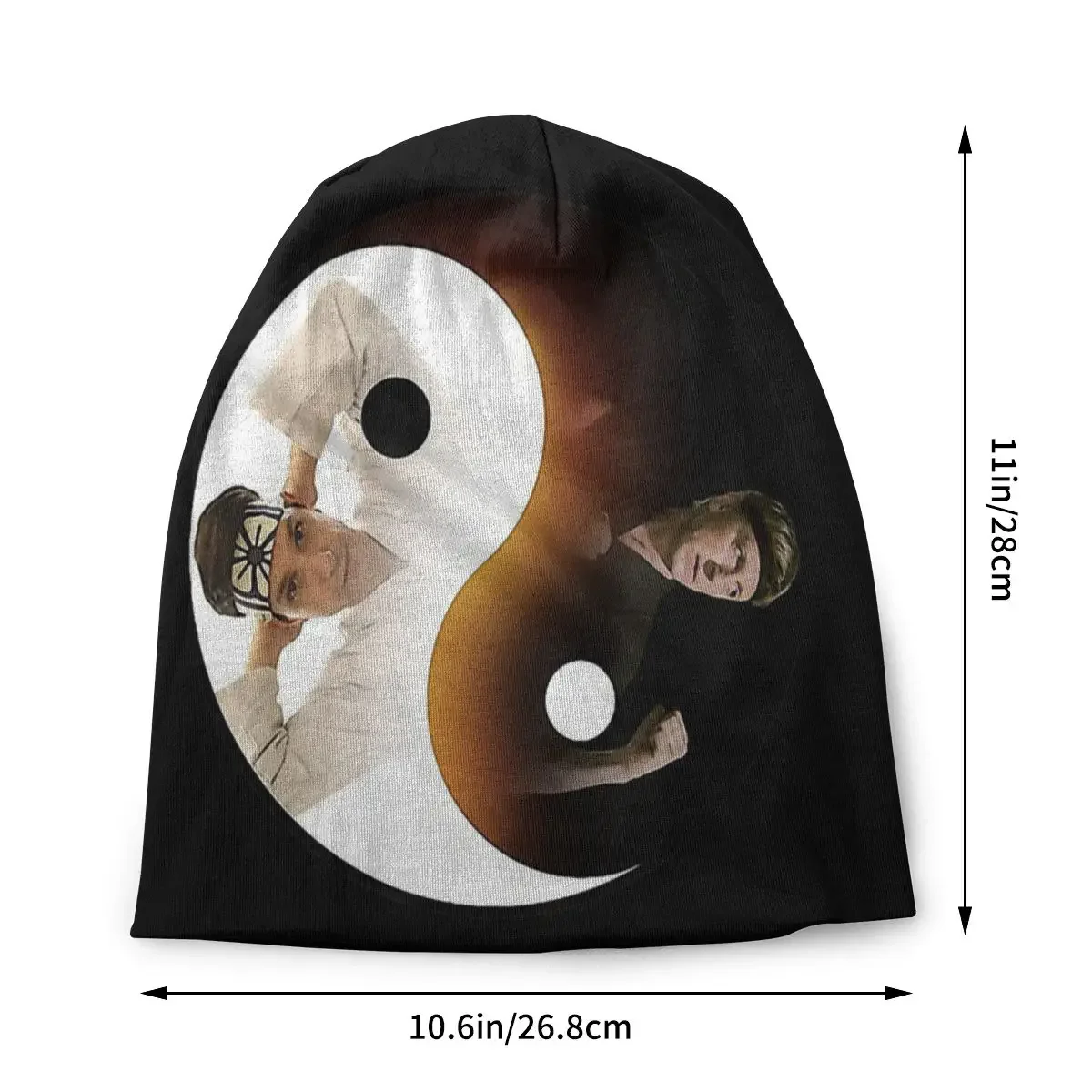 Зимние теплые шапки для бега Дэнни и Инь Ян Kai двухслойная тонкая шапка дышащие