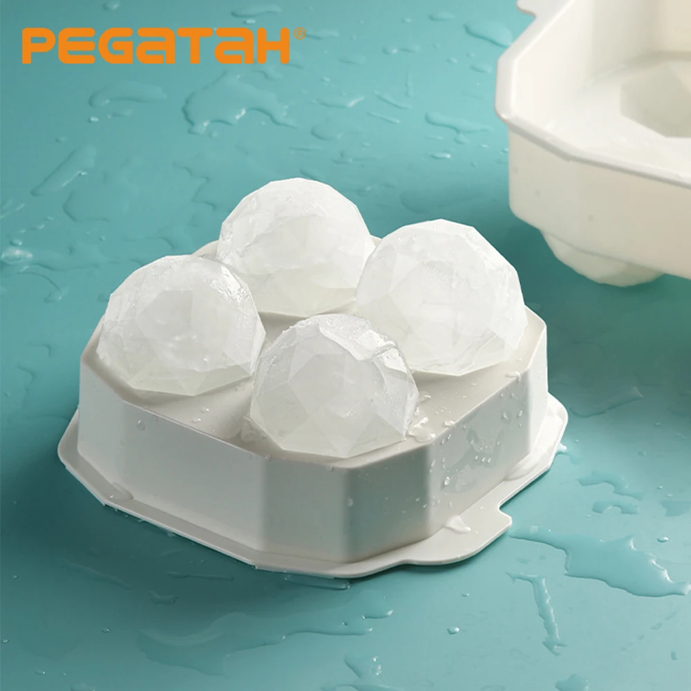 

Ice Cube Trays Silicone Ice Cube Molds for Freezer Ball Ice Cube Tray Diamond Ice Trays Reusable Whiskey Ice Mold Ice Freezer