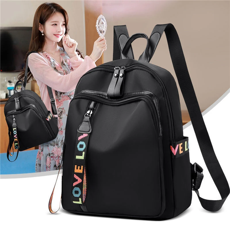 

Backpack Women's Anti-theft Outdoor Travel Belt Pendant Backpack Outdoor Trendy Fashion Style Travel Casual School Bag