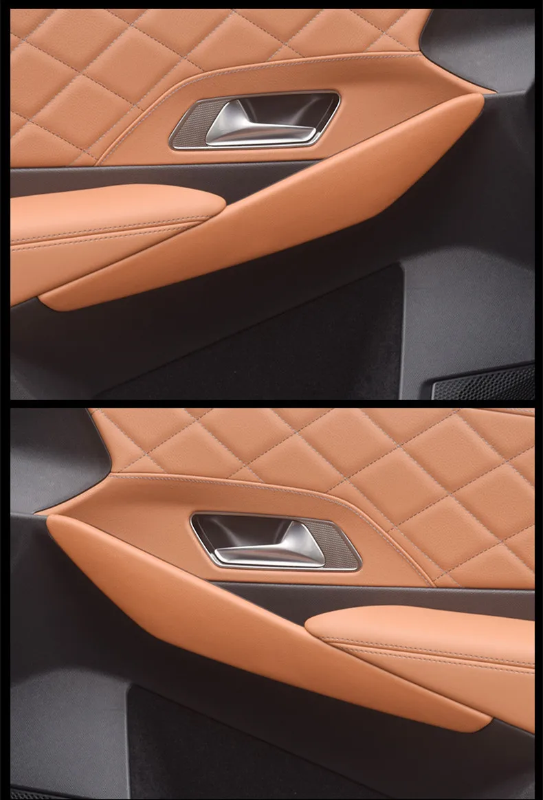 ПУ 4 шт/уп автомобильный внутренний подлокотник защитный рукав двери поручень