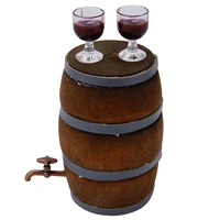 110 mini wooden wine barrel drink accessories for 110 crawler traxxas trx4 axial scx10 axi03007 yk4102 redcat