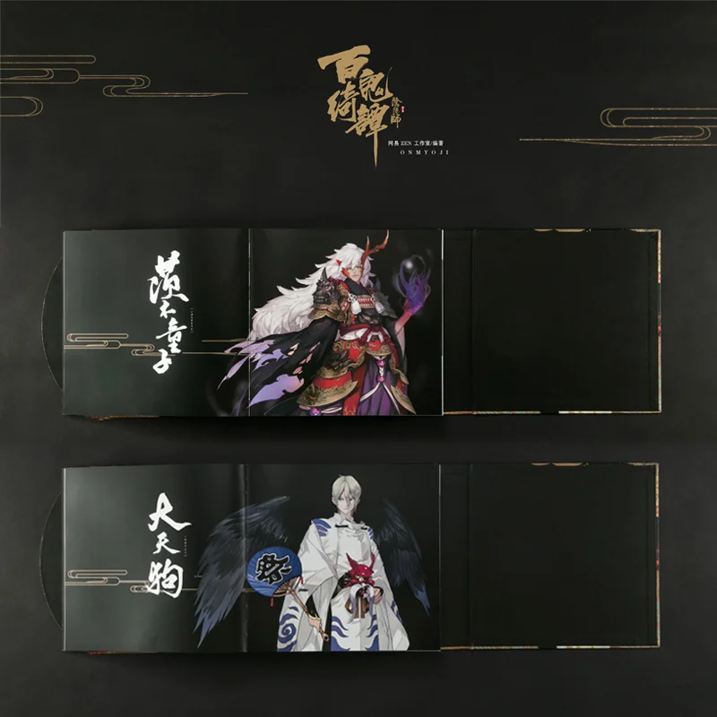 Игра Onmyoji китайская версия: сто призраков книга для художественного дизайна и