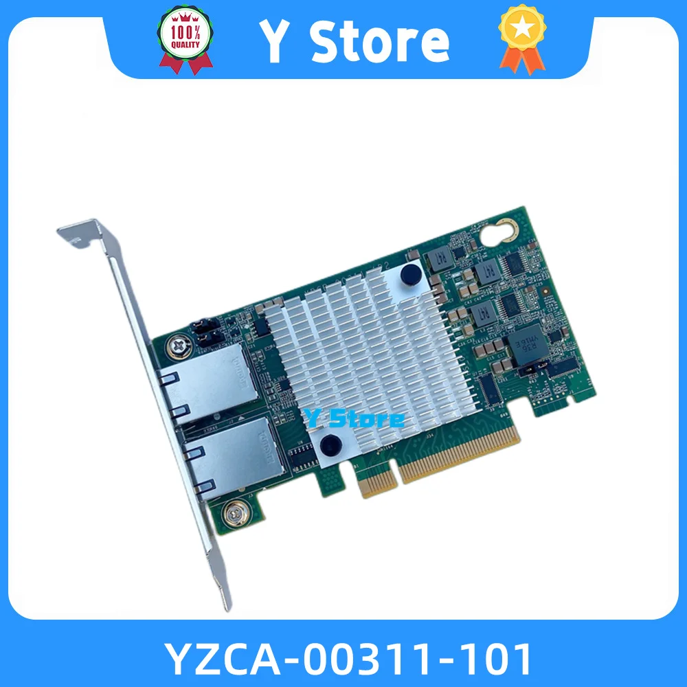 Y Store оригинал для INTEL X540-T2 PCI-E, двухпортовый 10-гигабитный сетевой адаптер с электрическим интерфейсом, Стандарт RJ45