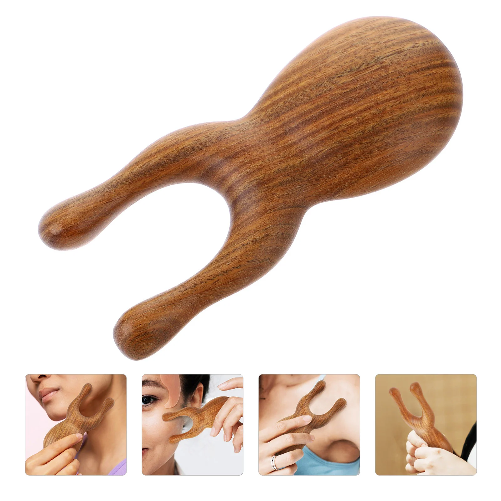 

Myofacial Releaser Tool Stick Back Buffalo Horn Comb Scraping Tools