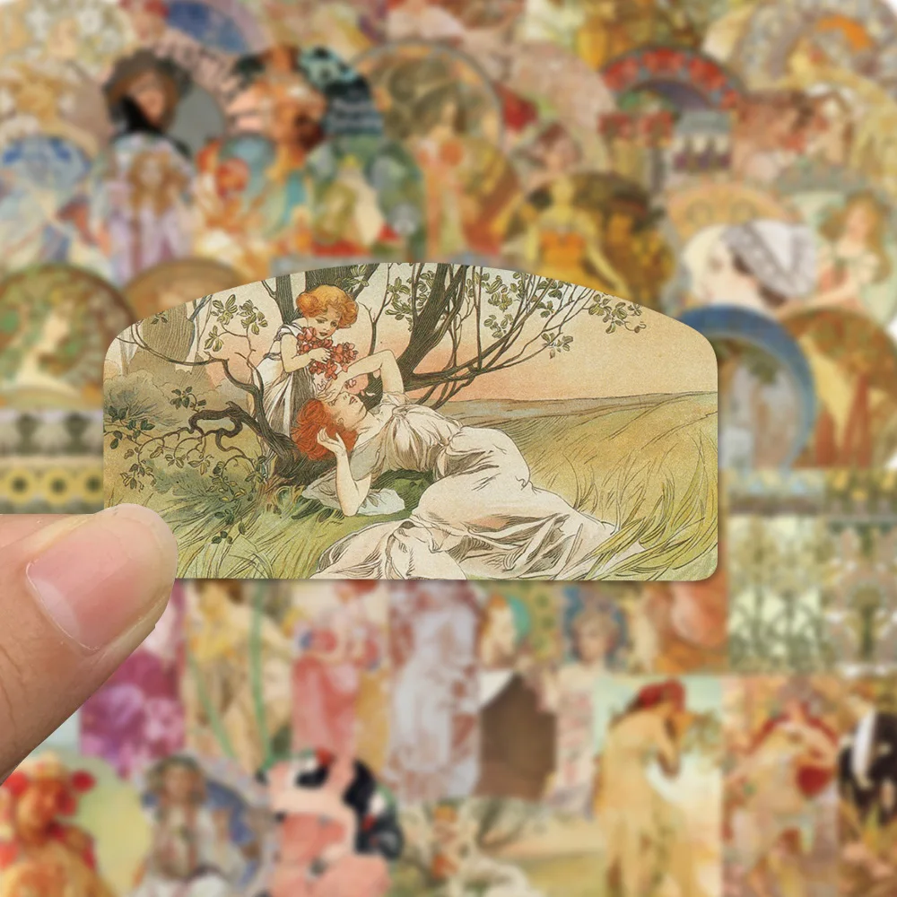 Рисунок 3 - наклейки в стиле ретро