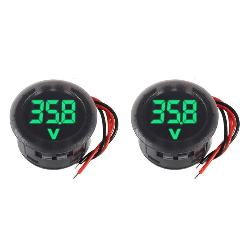 

Вольтметр автомобильный 12/24 В 2 шт.