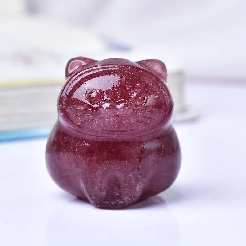 

Натуральные кристаллы дельфин кошка резьба по дереву