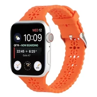 band for apple watch strap 44mm 40mm 45mm 41mm 42mm 38mm accessories correa silicone bracelet iwatch series 7 3 4 5 6 se strap