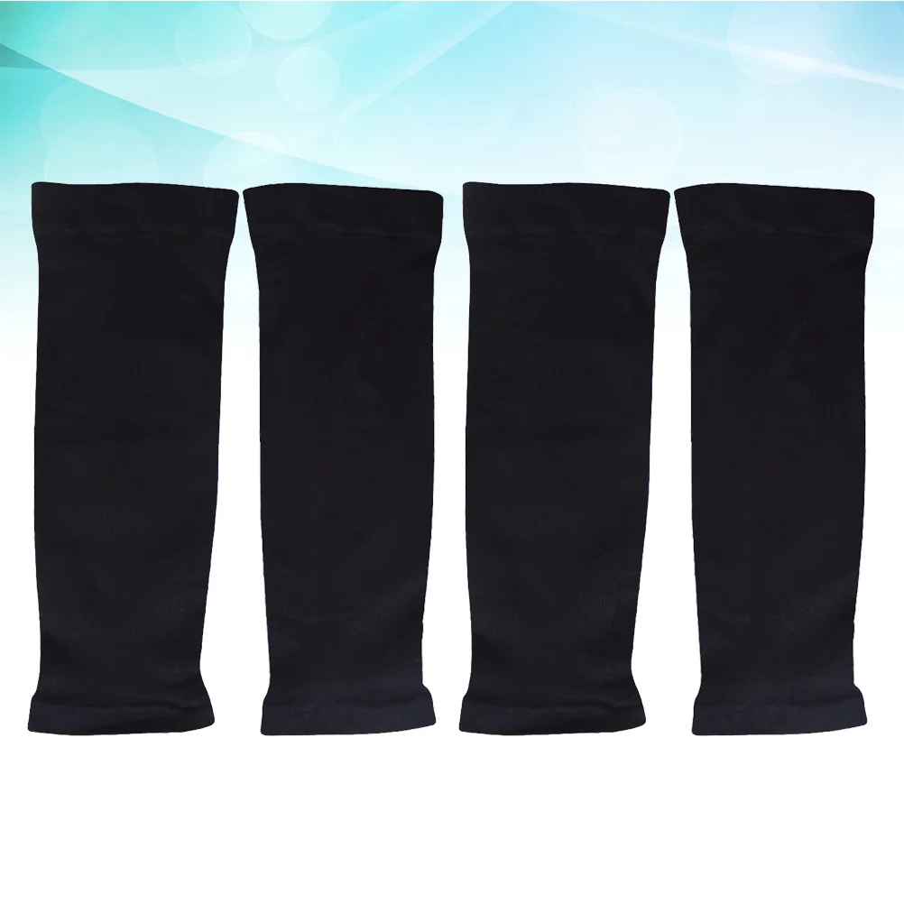 

2 Pairs UV Arm Sleeves Men Fingerless Long Gloves Shade Cover Kids Sun Protection Miss