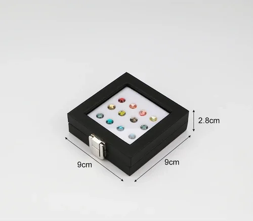 

Коробка для украшений Baby.Xin, черная кожа