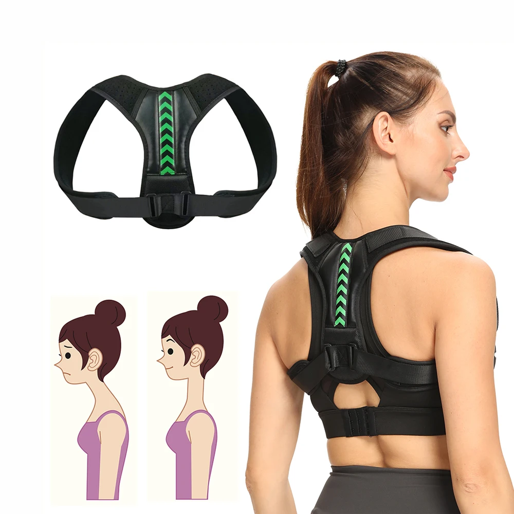 

Back Posture Corrector Adjustable Support Spine Brace Belt Comfortable Effective Postural Trainer Protect Shoulder Pain Relief