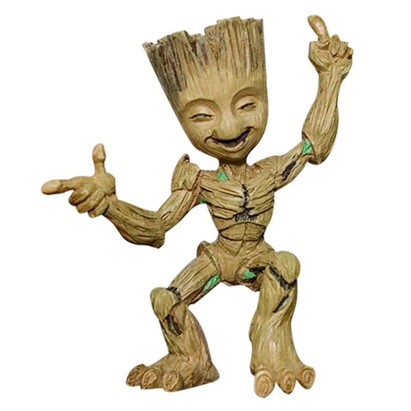 

Nordic Creative Resin Bomb Scene Of Groot Handmade Toy Decoration TV Cabinet Bedroom Home Decorat Ornaments