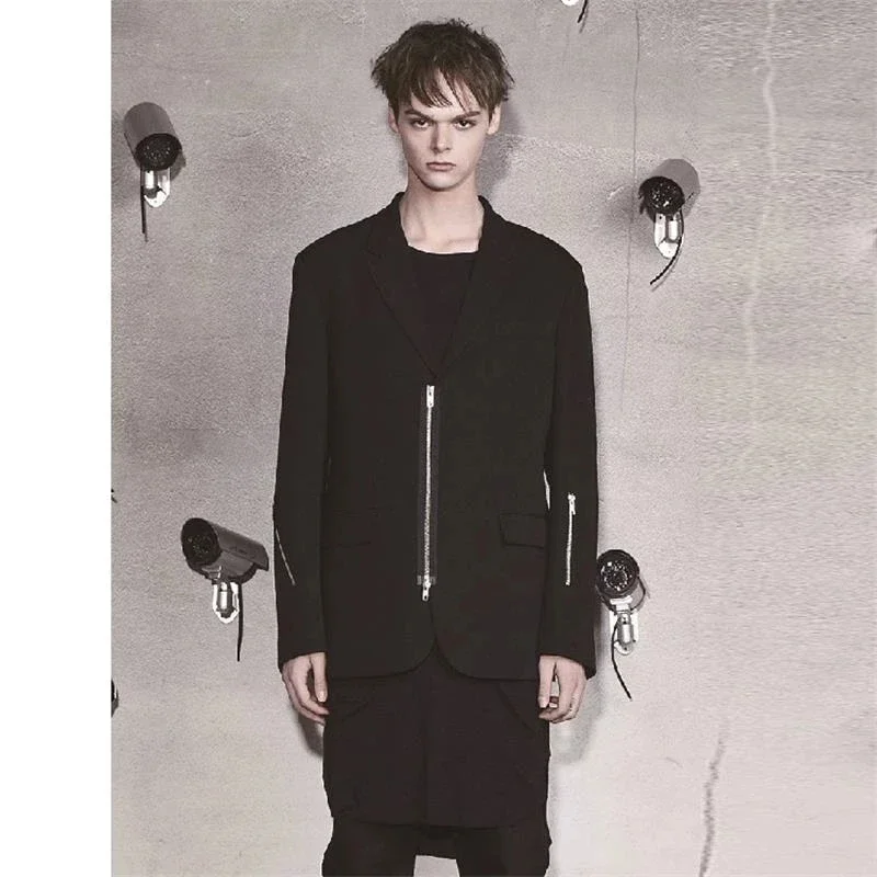 Новинка лета 2021 модный Индивидуальный Мужской приталенный простой костюм на