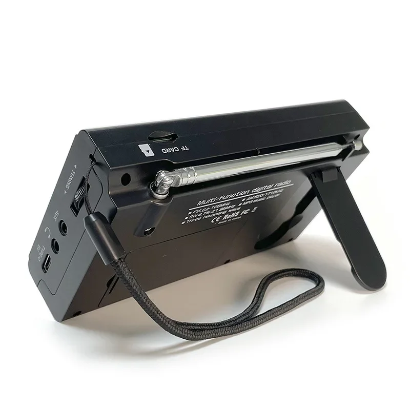 Многодиапазонное радио Bluetooth FM AM SW Портативные карманные радиоприемники MP3