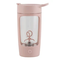 eco friendly sport water bottle rechargeable fashion fitness trip carrying shaker cup stirring cup shaker bottle 650ml